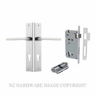 IVER 11702KENTR60KK BALTIMORE KEY-KEY ENTRANCE LOCK KITSET RECTANGULAR PLATE CHROME PLATE