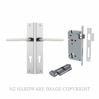 IVER 11702KENTR60KT BALTIMORE KEY-TURN ENTRANCE LOCK KITSET RECTANGULAR PLATE CHROME PLATE