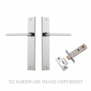 IVER 11702KPASS60 BALTIMORE PASSAGE LATCH KITSET RECTANGULAR PLATE CHROME PLATE