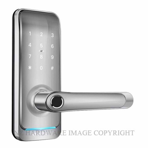 SYLVAN SL40E SNP ELECTRONIC FINGERPRINT LOCKSET SATIN NICKEL