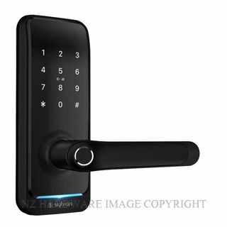 SYLVAN SL40E MB ELECTRONIC FINGERPRINT LOCKSET MATT BLACK