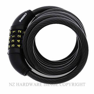 CARBINE C2033DP 4 DIAL COMBINATION CABLE 10MMX1800MM