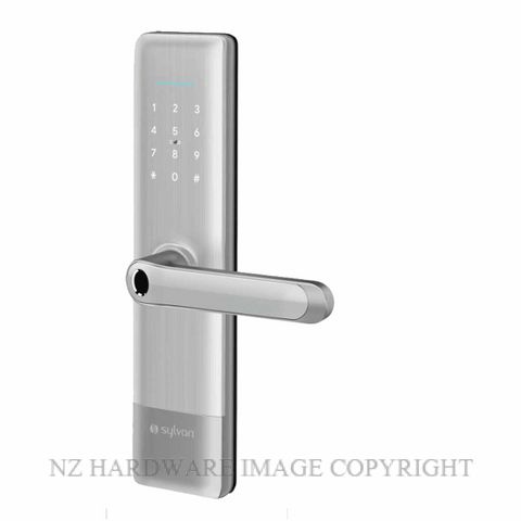 SYLVAN SL41E SNP ELECTRONIC FINGERPRINT LOCKSET SATIN NICKEL