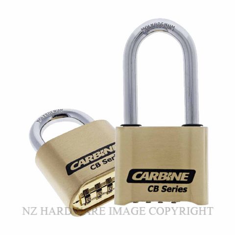 CARBINE CC50-CC52 COMBINATION PADLOCKS