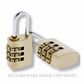 CARBINE CC20-CC30 COMBINATION PADLOCKS