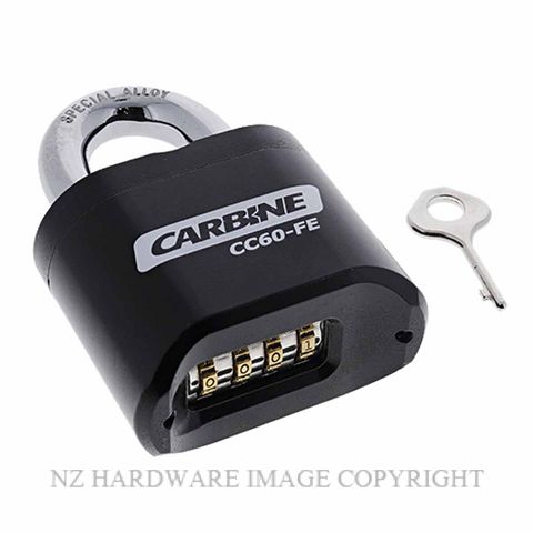 CARBINE CC60-FE-PMB 4 WHEEL COMBINATION PADLOCK