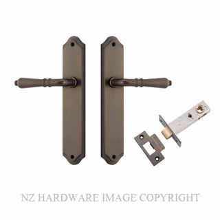 IVER 10712KPASS60 SARLAT PASSAGE LATCH KITSET SHOULDERED PLATE SIGNATURE BRASS