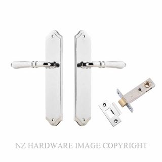 IVER 11712KPASS60 SARLAT PASSAGE LATCH KITSET SHOULDERED PLATE CHROME PLATE