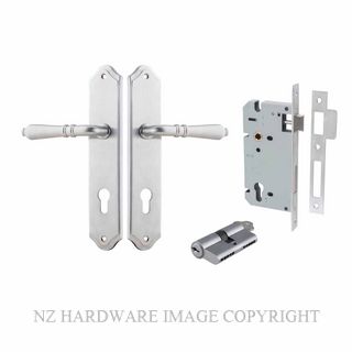IVER 12212KENTR60KK SARLAT KEY-KEY ENTRANCE LOCK KITSET SHOULDERED PLATE BRUSHED CHROME