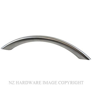 SYLVAN CR128 CRESCENT 128MM CABINET HANDLE SATIN CHROME