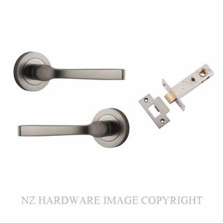 IVER 0329KPASS60 ANNECY PASSAGE LATCH KITSET ROUND ROSE SATIN NICKEL
