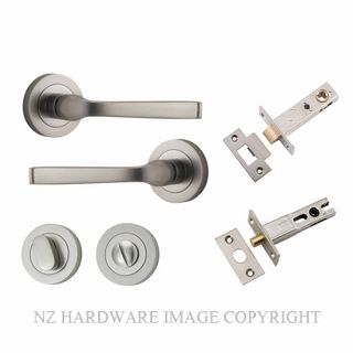 IVER 0329KPRIV60 ANNECY PRIVACY LATCH KITSET ROUND ROSE SATIN NICKEL