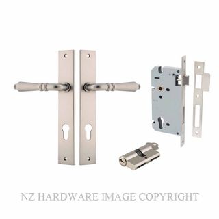 IVER 14700KENTR60KK SARLAT KEY-KEY ENTRANCE LOCK KITSET RECTANGULAR PLATE SATIN NICKEL