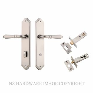 IVER 14712KPRIV60 SARLAT PRIVACY LATCH KITSET SHOULDERED PLATE SATIN NICKEL