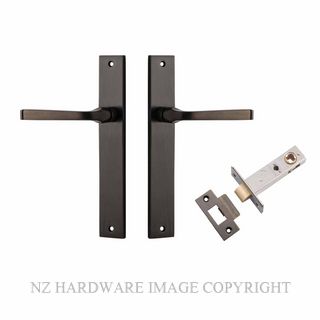 IVER 10708KPASS60 ANNECY PASSAGE LATCH KITSET RECTANGULAR PLATE SIGNATURE BRASS