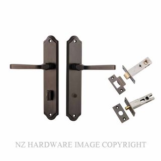 IVER 10720KPRIV60 ANNECY PRIVACY LATCH KITSET SHOULDERED PLATE SIGNATURE BRASS