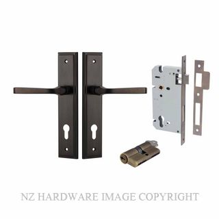 IVER 10744KENTR60KK ANNECY KEY-KEY ENTRANCE LOCK KITSET STEPPED PLATE SIGNATURE BRASS