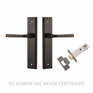IVER 10744KPASS60 ANNECY PASSAGE LATCH KITSET STEPPED PLATE SIGNATURE BRASS