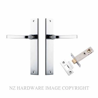 IVER 11708KPASS60 ANNECY PASSAGE LATCH KITSET RECTANGULAR PLATE CHROME PLATE