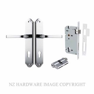 IVER 11720KENTR60KK ANNECY KEY-KEY ENTRANCE LOCK KITSET SHOULDERED PLATE CHROME PLATE