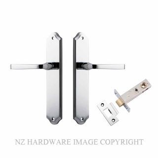 IVER 11720KPASS60 ANNECY PASSAGE LATCH KITSET SHOULDERED PLATE CHROME PLATE