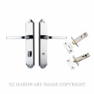 IVER 11720KPRIV60 ANNECY PRIVACY LATCH KITSET SHOULDERED PLATE CHROME PLATE