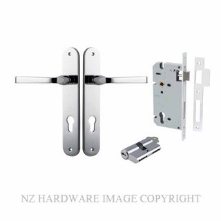 IVER 11732KENTR60KK ANNECY KEY-KEY ENTRANCE LOCK KITSET OVAL PLATE CHROME PLATE