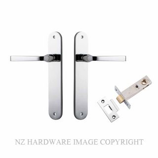 IVER 11732KPASS60 ANNECY PASSAGE LATCH KITSET OVAL PLATE CHROME PLATE
