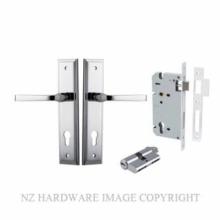 IVER 11744KENTR60KK ANNECY KEY-KEY ENTRANCE LOCK KITSET STEPPED PLATE CHROME PLATE