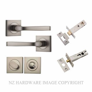 IVER 0399KPRIV60 ANNECY PRIVACY LATCH KITSET SQUARE ROSE SATIN NICKEL