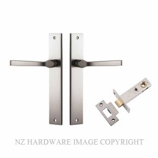IVER 14708KPASS60 ANNECY PASSAGE LATCH KITSET RECTANGULAR PLATE SATIN NICKEL