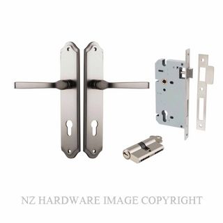 IVER 14720KENTR60KK ANNECY KEY-KEY ENTRANCE LOCK KITSET SHOULDERED PLATE SATIN NICKEL