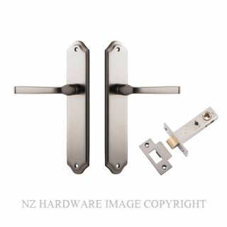 IVER 14720KPASS60 ANNECY PASSAGE LATCH KITSET SHOULDERED PLATE SATIN NICKEL