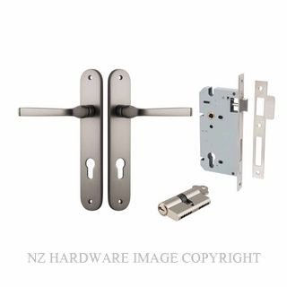 IVER 14732KENTR60KK ANNECY KEY-KEY ENTRANCE LOCK KITSET OVAL PLATE SATIN NICKEL