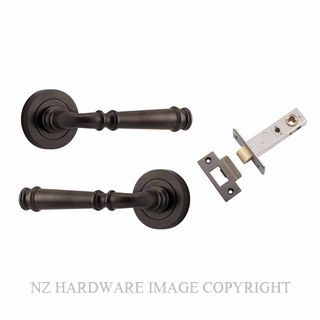 IVER 0311KPASS60 VERONA PASSAGE LATCH KITSET ROUND ROSE SIGNATURE BRASS