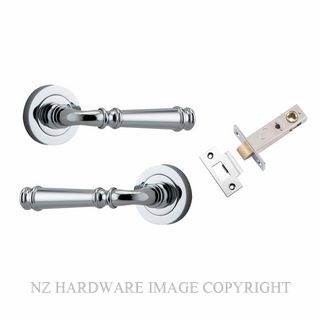 IVER 0314KPASS60 VERONA PASSAGE LATCH KITSET ROUND ROSE CHROME PLATE