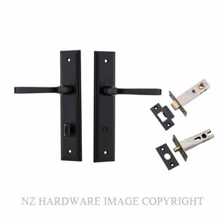 IVER 12744KPRIV60 ANNECY PRIVACY LATCH KITSET STEPPED PLATE MATT BLACK