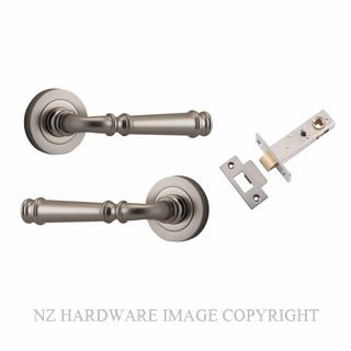 IVER 0319KPASS60 VERONA PASSAGE LATCH KITSET ROUND ROSE SATIN NICKEL