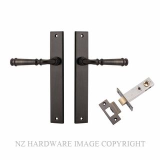 IVER 10706KPASS60 VERONA PASSAGE LATCH KITSET RECTANGULAR PLATE SIGNATURE BRASS