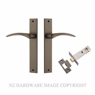 IVER 10704KPASS60 OXFORD PASSAGE LATCH KITSET RECTANGULAR PLATE SIGNATURE BRASS