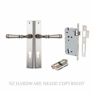 IVER 14706KENTR60KK VERONA KEY-KEY ENTRANCE LOCK KITSET RECTANGULAR PLATE SATIN NICKEL
