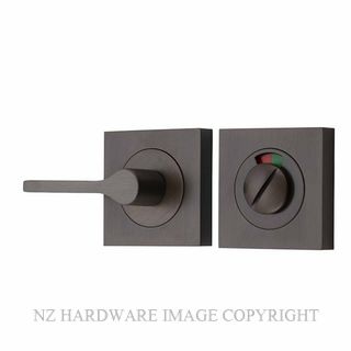 IVER 21721 SQUARE ACCESSIBIILITY PRIVACY TURN WITH INDICATOR SIGNATURE BRASS