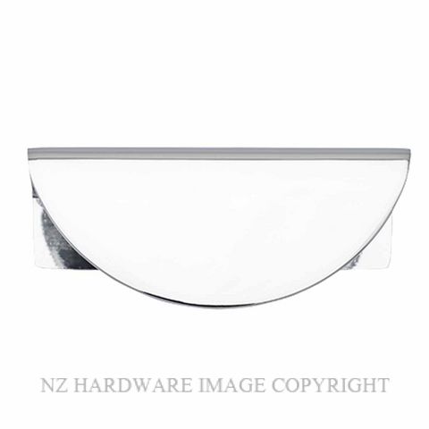 IVER 20934 OSAKA 80MM LIP DRAWER PULL CHROME PLATE