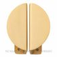 IVER 20936 OSAKA 80MM LIP DRAWER PULL BRUSHED BRASS