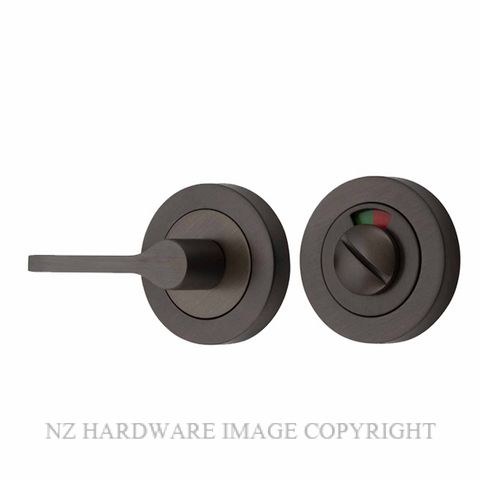 IVER 21711 ROUND ACCESSIBIILITY PRIVACY TURN WITH INDICATOR SIGNATURE BRASS