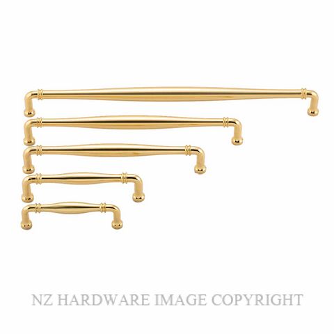 IVER SARLAT 21060 - 21100 CABINET HANDLES POLISHED BRASS