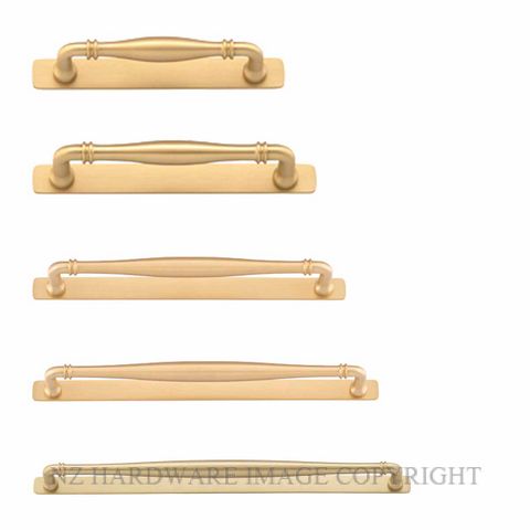 IVER SARLAT 21066B - 21106B CABINET HANDLES BRUSHED BRASS