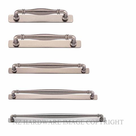 IVER SARLAT 21067B - 21107B CABINET HANDLES DISTRESSED NICKEL