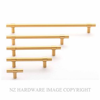 IVER 20986 HELSINKI 50MM CABINET PULL BRUSHED BRASS