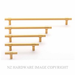 IVER 20986 HELSINKI 50MM CABINET PULL BRUSHED BRASS